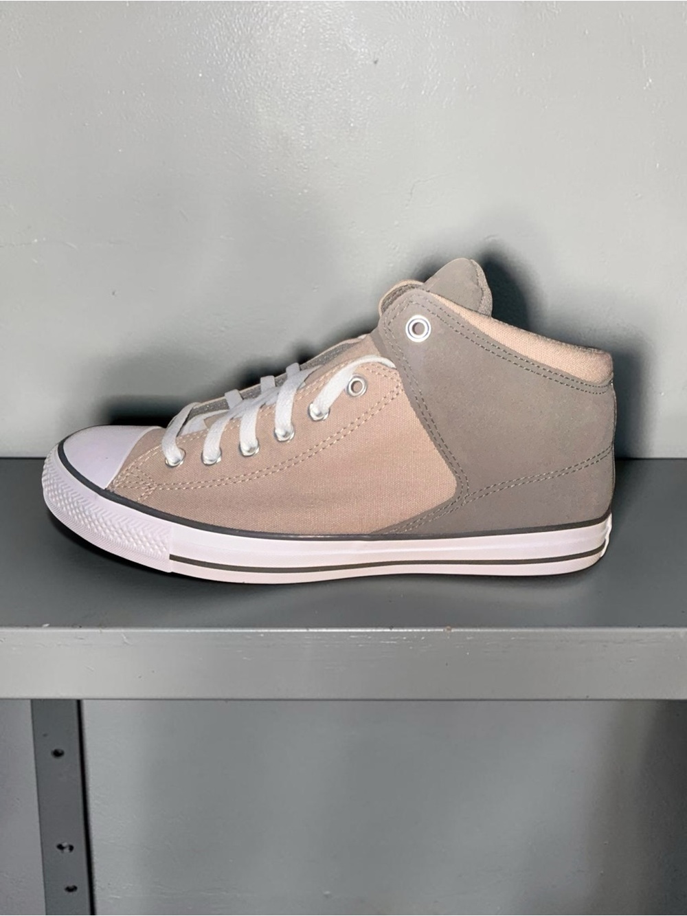 Converse CTAS High Street Vintage Cargo/Truffle High-Top Sneakers